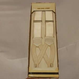 Vintage new inbox never removed from box suspenders